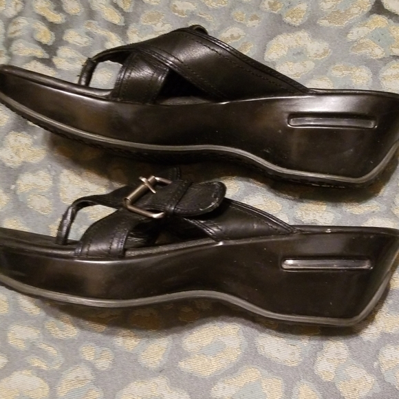 Cole Haan Black Sandal Blk 6.5 - Picture 4 of 7